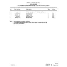 Padding Assy 4810376-15 for Cessna 525 Aircraft