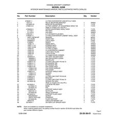 Aviation Part 4789014-9 for Cessna 525 Aircraft