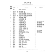 Aviation Part 35630-18 for Piper PA-28-236 Dakota Aircraft