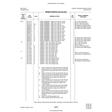 Aviation Part 28-671to for Piper PA-28 Cherokee Aircraft