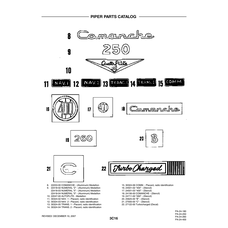Aviation Part 30324-05 for Piper PA-32-260 Aircraft