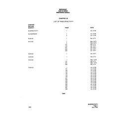 Aviation Part 30-EFFECTIVITY for Beechcraft 60 Aircraft