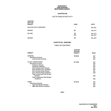Aviation Part 56-10-00 for Beechcraft 60 Aircraft