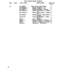 Aviation Part 189001-2 for Beechcraft 18A Aircraft