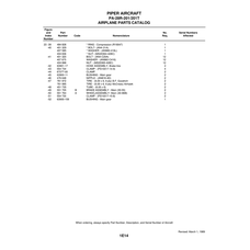 Clamp PS10017-14-9 for Piper PA-28 Cherokee Aircraft
