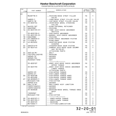 Aviation Part 825195-31 for Beechcraft Bonanza F33A Aircraft