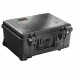 1560 Pelican Storage Case/Black, No foam, Interior Dimensions: 20.37 x 15.43 x 9, Exterior Dimensions: 22.06 x 17.93 x 10.43, watertight, crush proof and dust proof, o-ring seal, automatic pressure equalization valve, stainless steel hardware 1560-001-110
