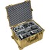 Pelican Storage Case/Desert tan, no foam, Interior Dimensions: 21.48 x 16.42 x 12.54, Exterior Dimensions: 24.64 x 19.39 x 13.78, watertight, crush proof and dust proof, o-ring seal, automatic pressure equalization valve, stainless steel hardware, retract