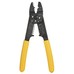 Combination Crimp and Strip Tool/Cuts wire with knife to anvil cutting blades. Crimps bare and insulated terminals. Strips 8-20 AWG solid and 10-22 AWG stranded wire. Bolt cutter for unhardened bolts and reforms threads for: 4-40, 6-32, 8-32, 10-24 and 10