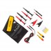 Suregrip Deluxe Automotive Test Lead Kit/Includes: TP81 insulation piercing clip set, 5 ea TP40 automotive back probe pins, TL224 SureGrip silicone test lead set, TP220 SureGrip test probe set, AC220 SureGrip alligator clip set, AC285 SureGrip large jaw a