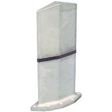 Antenna/Military Airborne communications for fixed wing aircraft, operating temperature range: -65 degrees Fahrenheit to 257 degrees Fahrenheit, 225-400 MHz, 50 Ohms,  N Female Connector, 55 Mpa, Airspeed rating: Mach 0.95, altitude: 70,000 feet. 8 Hole M
