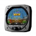 Certified Multi Function Display/Primary attitude, primary slip, primary direction indication, probe-less angle of attack, indicated airspeed (kts/Mph), altitude-vertical trend-alerter, +8/-8 G-meter, OAT/TAS/Density altitude, bus voltage, GPS navigationa