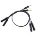Aircraft Double Headset 'Y' Adapter Faro-Yadpt