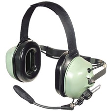 Wireless Headset/Dual ear, behind the head style. M-87 type dynamic noise cancelling microphone, dual volume control and 6' extended coil cord with military grade 7-pin belt station connector 40991G-01