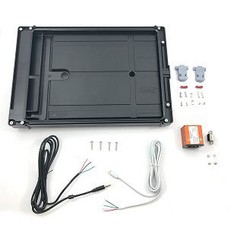 smartPanel Mount and Panel USB Port Package for Apple iPad Mini (1-4): Dual 2.7 amp Power Supply (Powers Mount Plus a Single Panel Mounted 2.7 amp USB Port). Kit consists of part's # IFDR250-101RD, 451-101, 52-18, 52-3, and 52-2 Ifdr-Pm-Ipami-Dupk