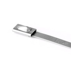 Stainless Steel Tie/27 long, .18 width, 202 lb. tensile strength, 304 grade stainless steel. MBT27S-S pack of 100