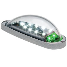 LED Wingtip NAV Light Assembly/Microburst. 14 Vdc, Green, Comet Flash 180 degree LED strobe  01-0771519-01