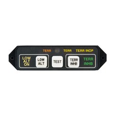 Htaws (Helicopter Terrain Awareness Warning System) Annunciation Control Unit/5V, Horizontal. For use with Honeywell Mark Xxi. MD41-1368