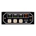 Annunciation Control Unit/14V, Horizontal, with Internal Relay. For use with Honeywell KLN-89B/94 models.  MD41-524
