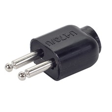 Microphone Plug/U-173/U, 2 conductor. For use with MJ-101, MJ-102, MJ-112, MJ-122, MJ-132.  MP-101