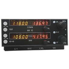 MX-12 NAV/Comm/slide-in replacement for Narco MK-12A Nav/Comm MX12