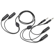 Dual Headset Adapter/6'/for Monaural or Stereo Headsets PA-72S