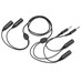 Dual Headset Adapter/6'/for Monaural or Stereo Headsets PA-72S