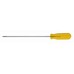Screwdriver/Xcelite, 1/8 in. X 6 in. regular round blade, amber handle R186