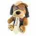 Dusty The Dog Aviator/stuffed animal. 12 tall.   Sa-Dusty