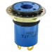 Telephone Jack/Front mounted, commercial, 4 conductor, overall length 1.125 inch, contact diameter .285 inch. For use with TP-101, TP-102, TP-120 plugs  TJT-120MS