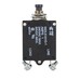 W23X1A1G-1 Circuit Breaker/1 Amp, AC: 240V, DC: 50V, 50 Vdc, panel mount, 1 pole, push button actuator, black, screw termination. Height: 35.15 mm Length: 40.64 mm, Width: 17.53 mm 6-1393246-4