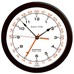 14 Zulu Time Wall Clock/White ZT14-2