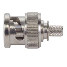 Amp BNC Connector, Male Crimp On for RG142/RG400 Amp 225395-6