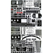 Interior Placard Kit Piper, PA28-235, -236 Mdy PIK-007