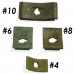 Flat Tinnerman Nut Hd A1779-10Z-1
