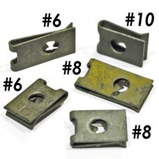 Tinnerman Long U Speed Nut, Size 8, 50 pack Hd A1787-8Z-1-50